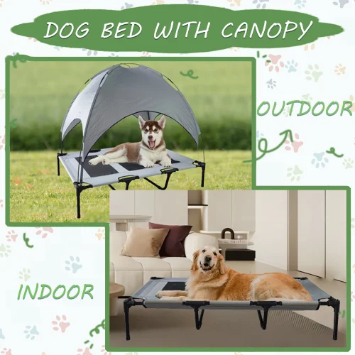 Dog Bed with Canopy