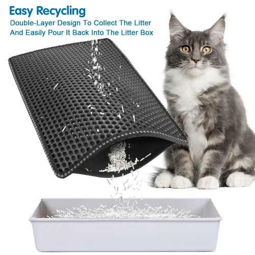 Cat Litter Mat Double Layer
