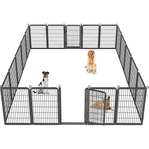 Dog Playpen Outdoor 40" Height 14 Panels